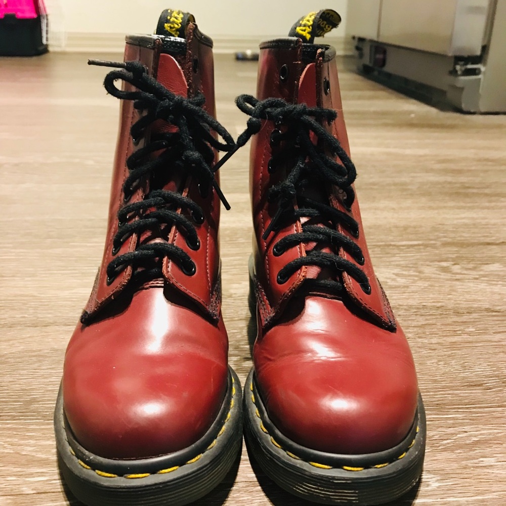 Dr. Martens Cherry Red